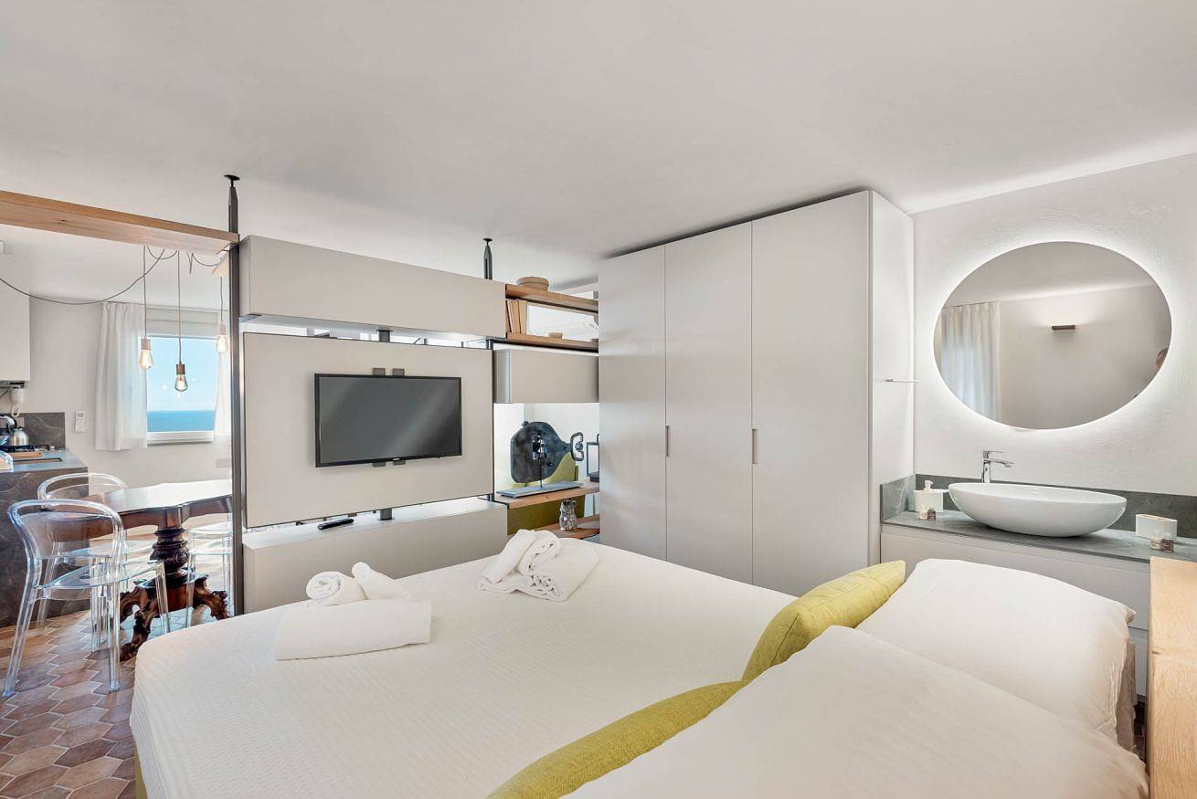 Ganze Wohnung, Ferienwohnung für 2 Personen mit Balkon/Terrasse in Volastra, Riomaggiore Gemeinde