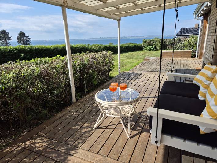 Ferienhaus mit Meerblick für 5 Personen, mit Terrasse und Seeblick sowie Garten und Ausblick, mit Haustier auf Falster - 2