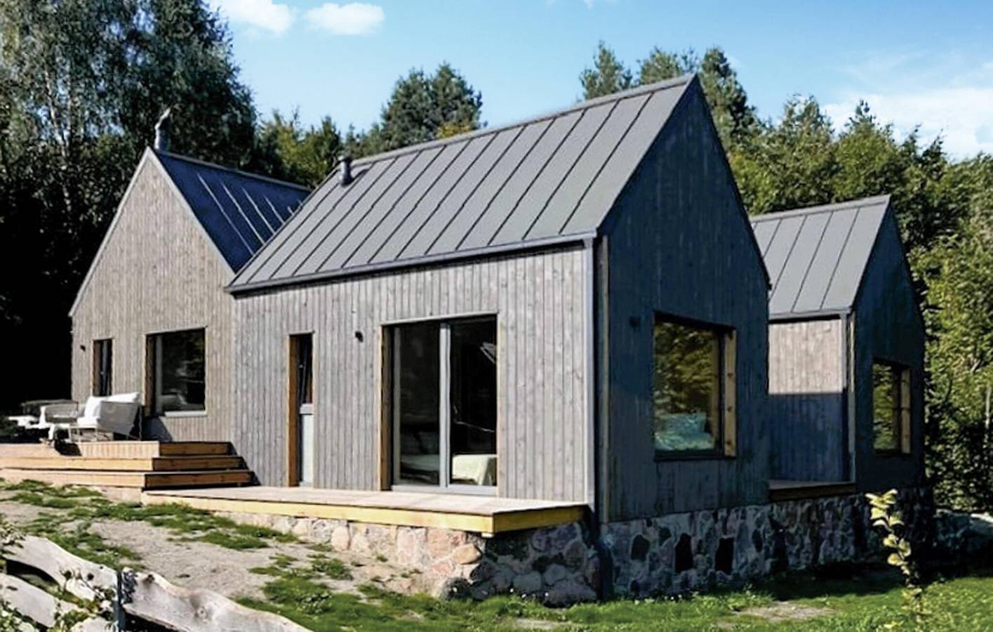 Casa vacanza per 8 persone con vista lago in Mar Baltico Polacco