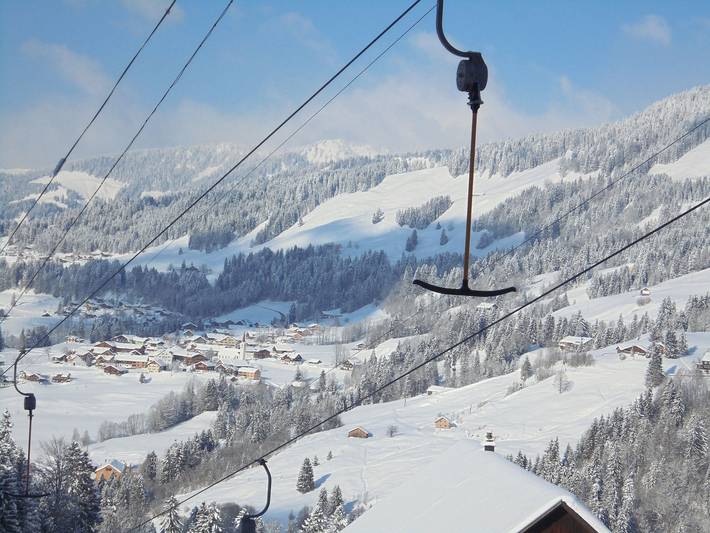 Ferienwohnung für 3 Personen, mit Ausblick und Balkon in Sibratsgfäll - 2