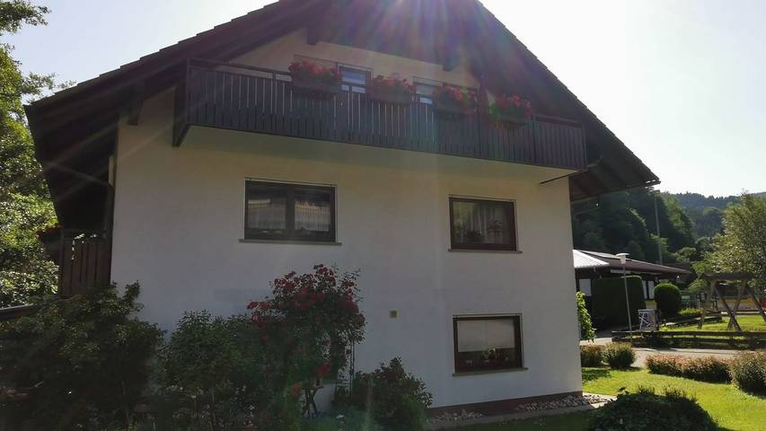 Ferienwohnung für 4 Personen, mit Balkon/Terrasse und Sauna, kinderfreundlich in Oberharmersbach