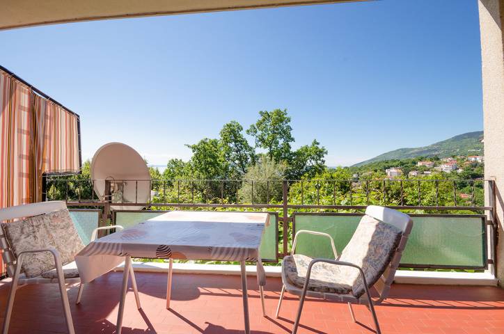 Gîte pour 2 personnes, avec balcon, animaux acceptés dans Grad Opatija - 4