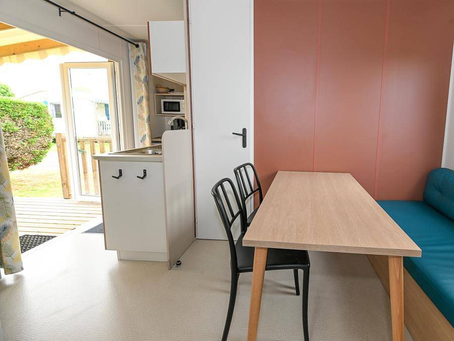 Camping Le Moulin de la Salle - Mobilhome 4 personnes - Mobil home Confort+ - 24m² - 2 chambres in Olonne-sur-Mer, Les Sables-d'Olonne