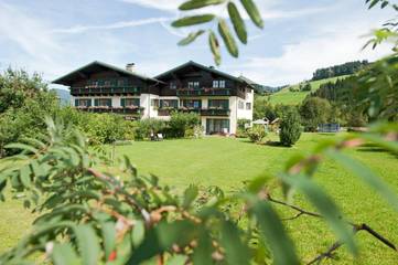 BnB für 2 Personen, mit Balkon und Ausblick sowie Garten und Sauna im Salzburger Land
