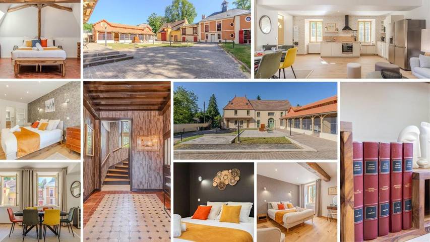 Location de vacances pour 8 personnes, avec jardin ainsi que terrasse et vue dans Saint-Augustin (Seine-et-Marne) - 2