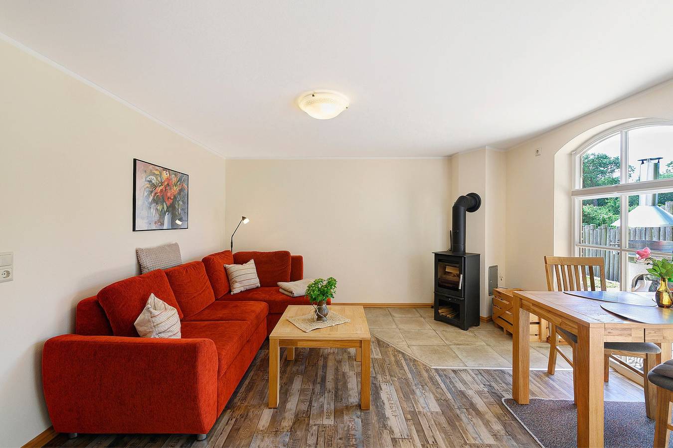 Ferienhaus 'Reiseoase' mit Seeblick, Wi-Fi und Klimaanlage in Bützow, Mecklenburgische Seenplatte