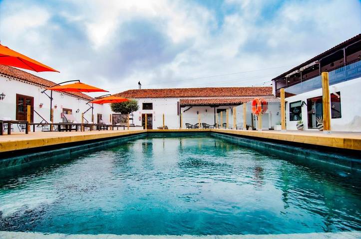 Casa rural con piscina para 2 personas, con piscina y jardín en Valle de la Orotava - 3