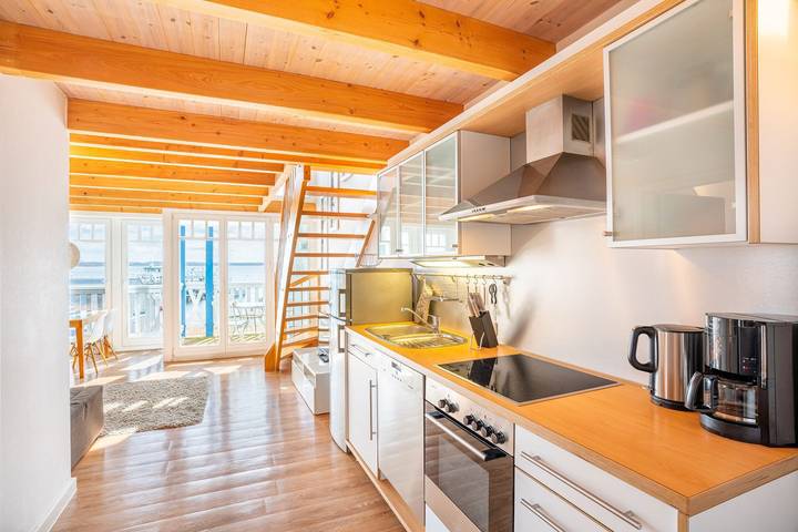 Ganze Wohnung, Hafftraum – stilvolles Wohnen mit traumhaftem Blick auf Haff & Ostsee in Ostseebad Rerik, Rerik