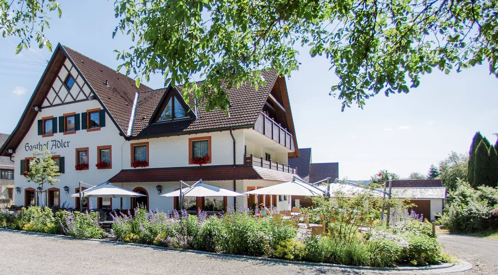 Gasthof zum Adler Leitishofen - Doppelzimmer "Standard", mit Dusche, Wc und Wlan in Meßkirch, Region Bodensee-Oberschwaben