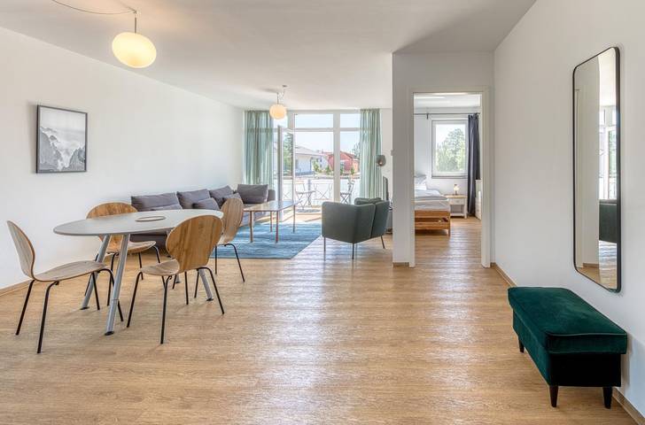Ferienwohnung für 4 Personen, mit Balkon und Seeblick - 1