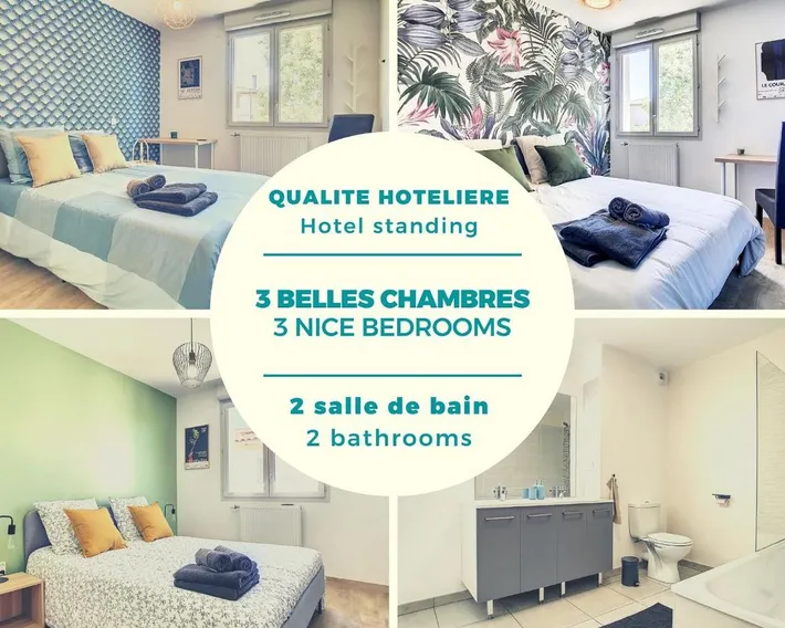 Villa pour 8 personnes, avec jardin - 1