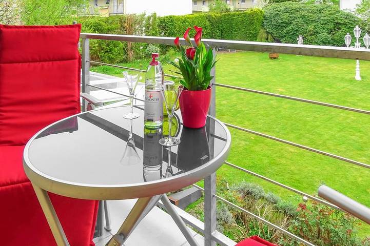 Ferienwohnung für 2 Personen, mit Balkon