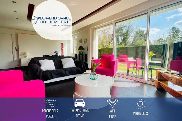 Maison de vacances pour 4 personnes, avec jardin