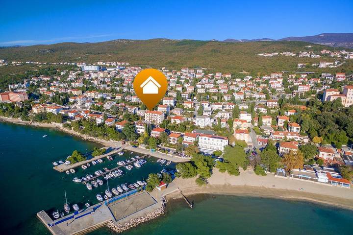 Ferienwohnung für 2 Personen, mit Terrasse in Crikvenica