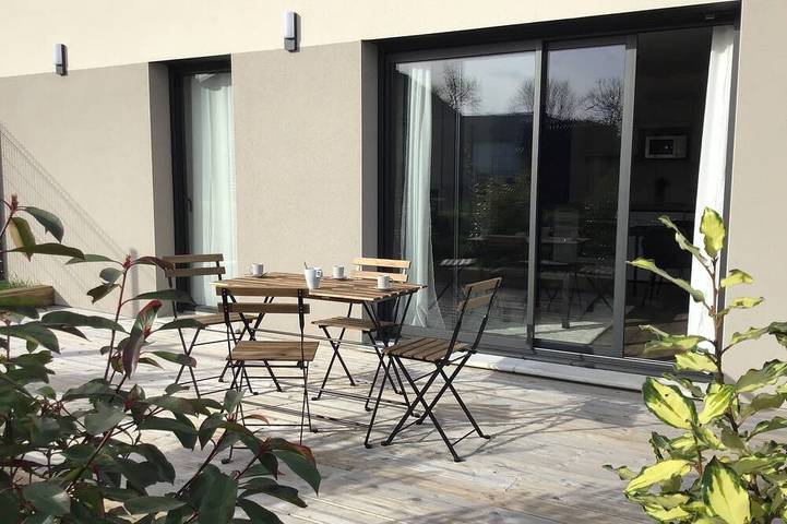Maison de vacances pour 4 personnes, avec terrasse et jardin
