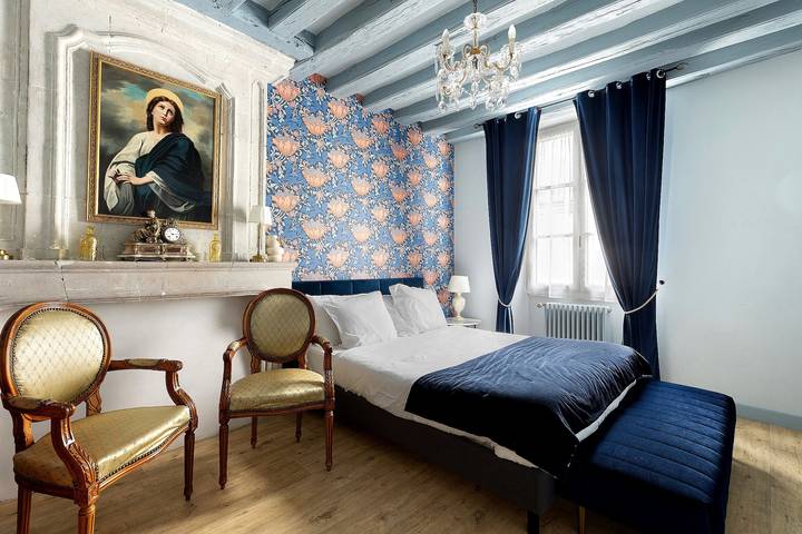 Chambre d’hôte pour 2 personnes, avec Jardin à Le Thoureil