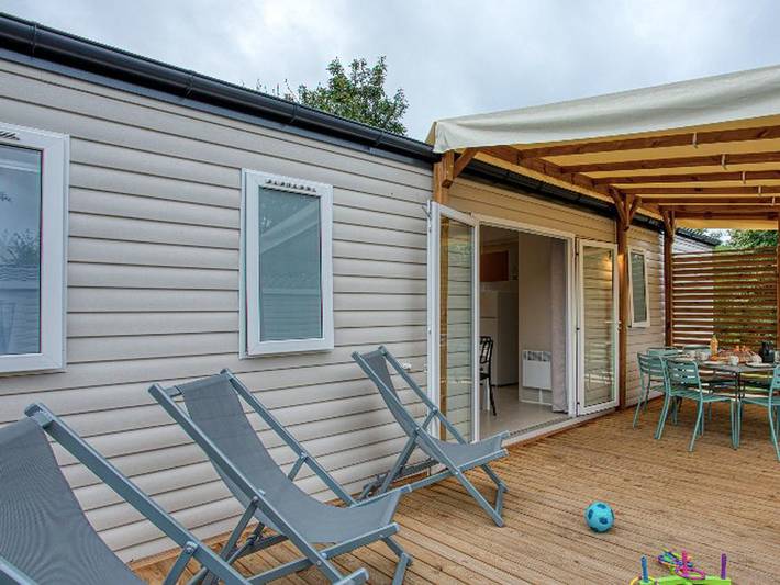 Mobil home pour 8 personnes, avec bassin pour enfant à Carsac-Aillac - 2