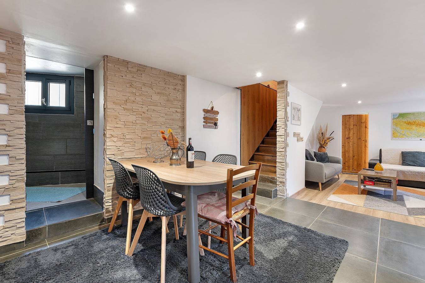 Le Refuge de Campan – Centre Village : vue montagne, terrasse privée ,parking privé, Wi-Fi in Campan, Hautes-Pyrénées