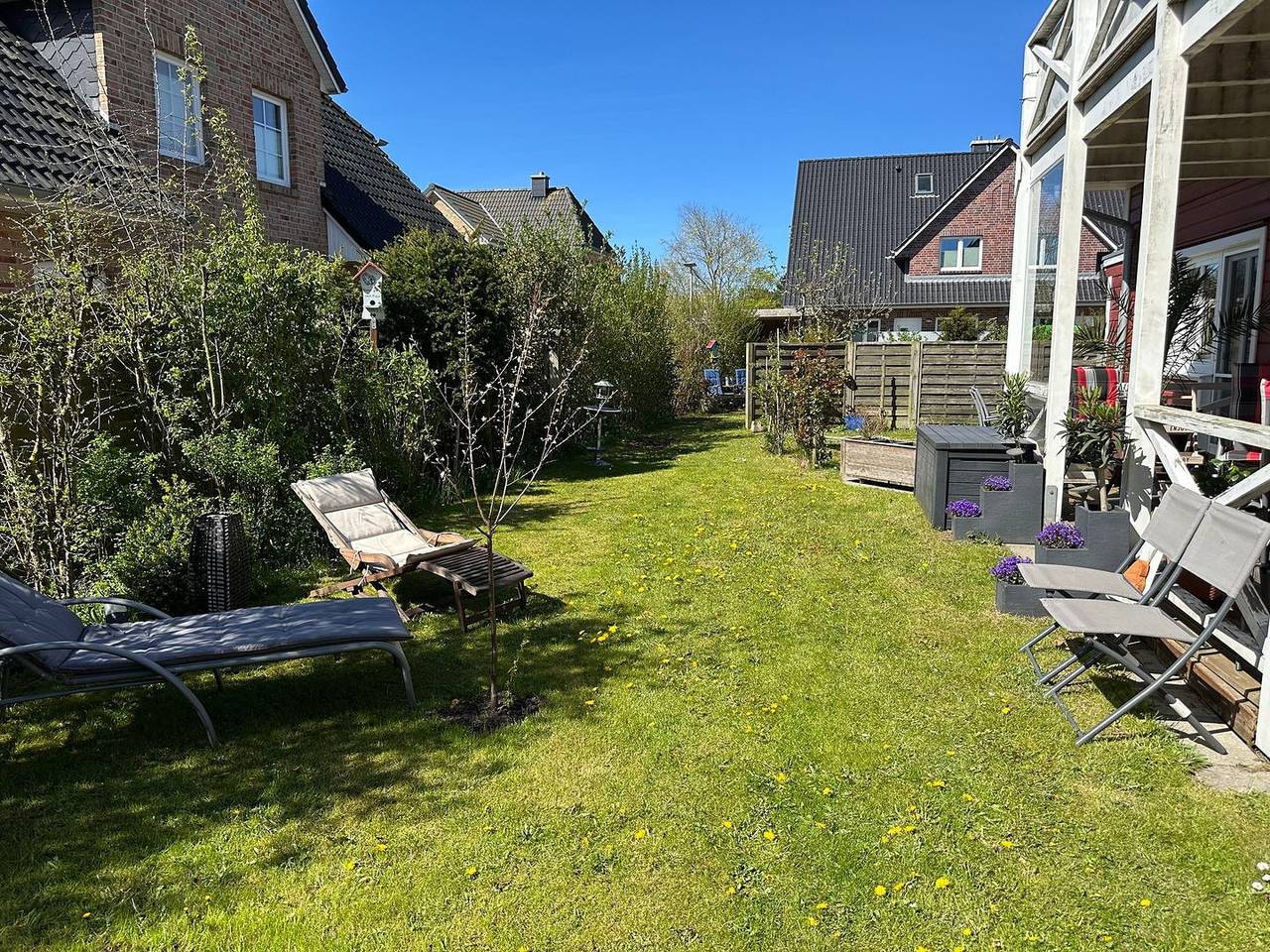 Ganze Wohnung, Ferienwohnung Leev man to in Sankt Peter-Ording mit Terrasse und Wlan in St. Peter-Ording, Eiderstedt