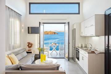 Ferienhaus für 2 Personen, mit Balkon in Petra (Griechenland)