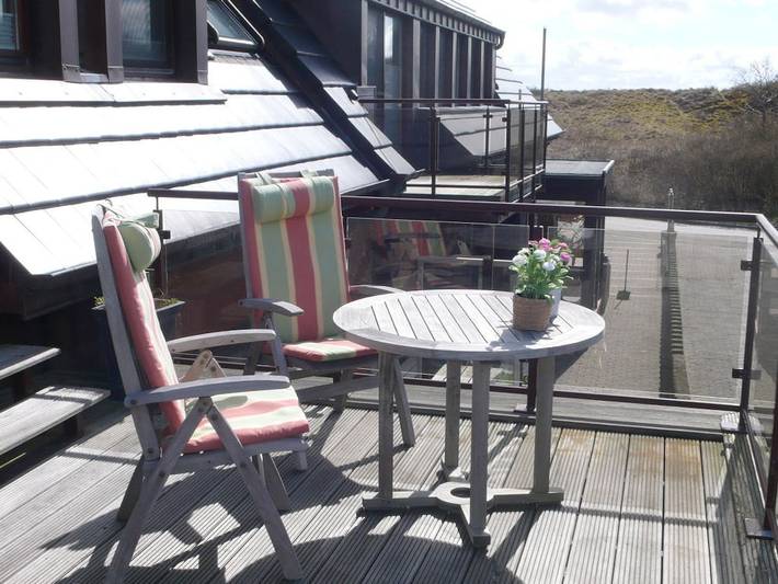 Ferienhaus für 2 Personen, mit Balkon auf Borkum
