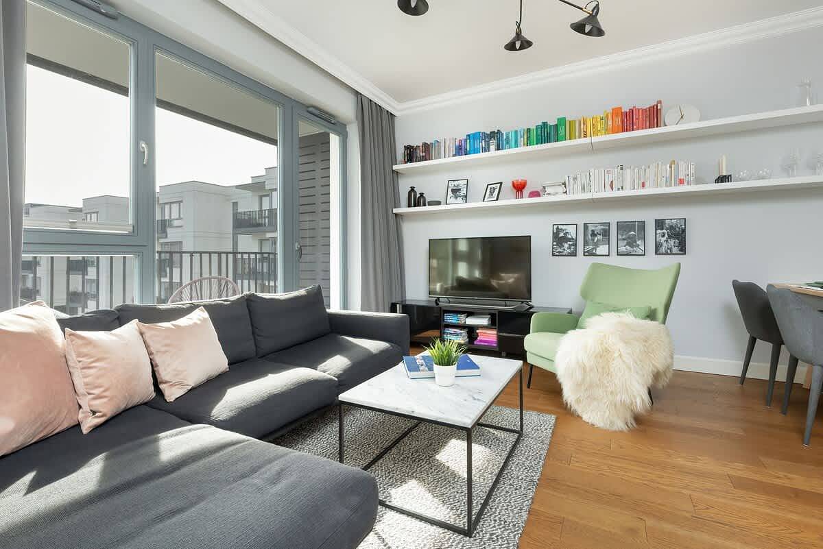 Entire apartment, Gieysztora 4 | Stylish Apartment | Parking in Wilanów, Warsaw