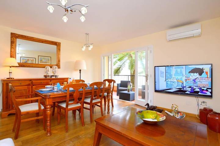 Apartamento para 6 personas, con jardín y balcón en Magaluf