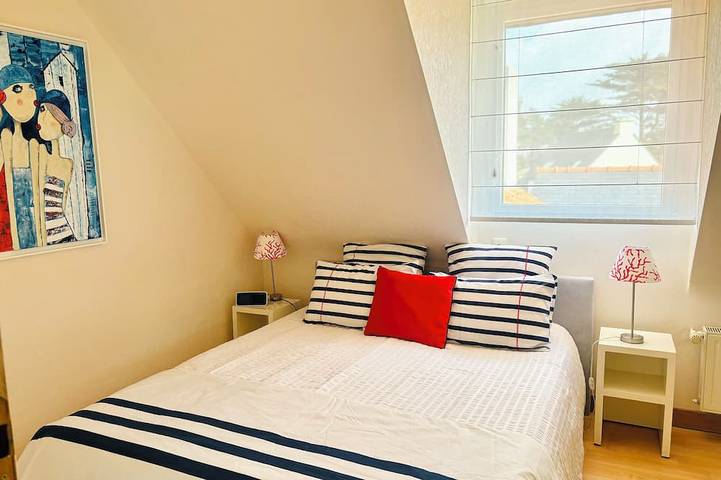 Gîte pour 4 personnes, avec Balcon dans Coz-Pors - 2