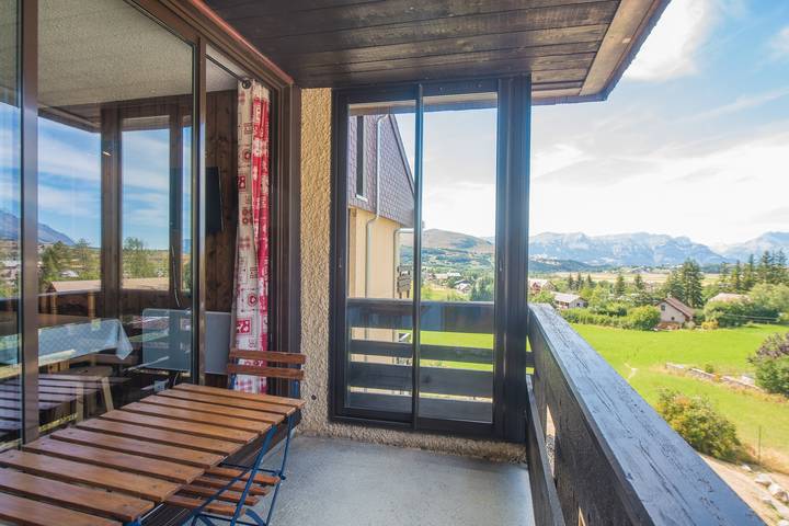 Appartement entier, Le Balcon d'Ancelle - Appt vue montagne in Ancelle, Parc national des Écrins