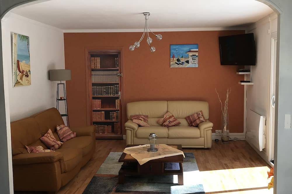 In der Nähe von Deauville, Haus mit Garten, 300 m vom Strand entfernt, ideal für Familien in Benerville-sur-Mer, Lisieux und Umgebung