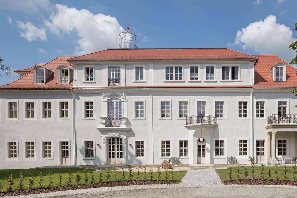 Ganze Wohnung, Elbsuite, 1 Schlafraum - Schloss Prossen in Porschdorf, Bad Schandau