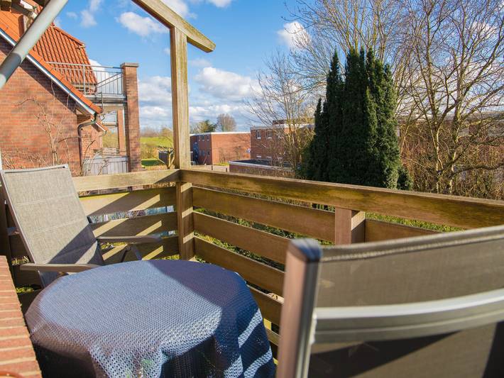 Ferienwohnung für 2 Personen, mit Balkon in Schillig