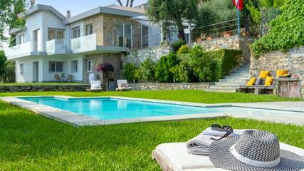 Villa per 12 Persone in Pieve Ligure, Provincia di Genova, Foto 3