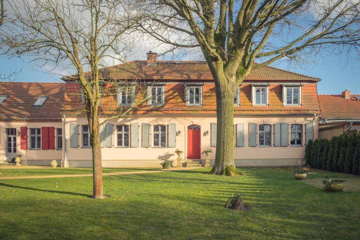 Ferienwohnung für 3 Personen, mit Terrasse und Garten sowie Sauna