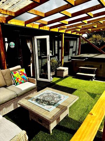 Ferienhaus für 2 Personen, mit Garten und Ausblick sowie Sauna, mit Haustier in Schottland