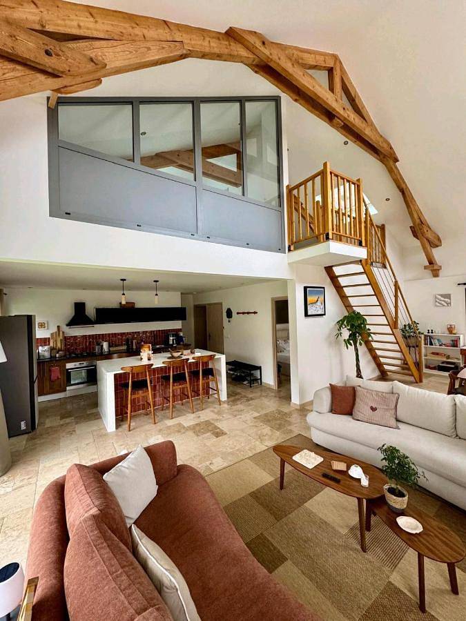 Gîte pour 4 personnes, avec balcon et vue à Venanson