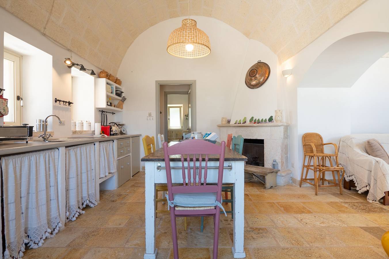 Villa 'Trulli Macco Macco' avec jardin privé et Wi-Fi in Locorotondo, Province de Bari