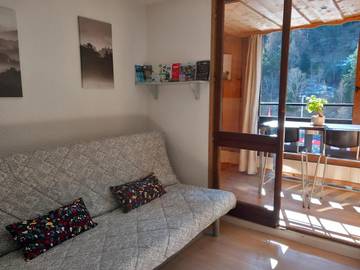 Gîte pour 6 personnes, avec vue et terrasse dans Station de La Colmiane