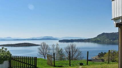 Ferienwohnung für 6 Personen, mit Ausblick und Garten auf Tysnes