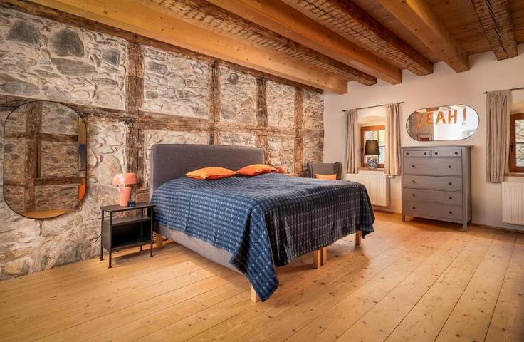 Ferienwohnung für 6 Personen, mit Garten