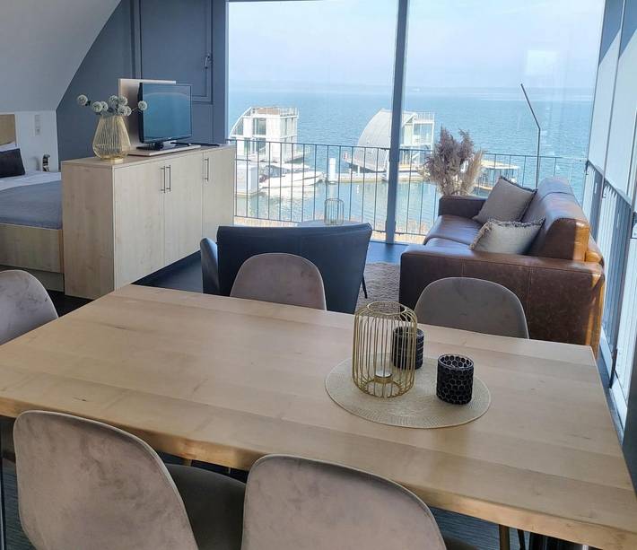 Ganze Ferienwohnung, Appartment Seeblick 8 2. Og Grundbelegung 4 Pers. in Geierswalde, Elsterheide