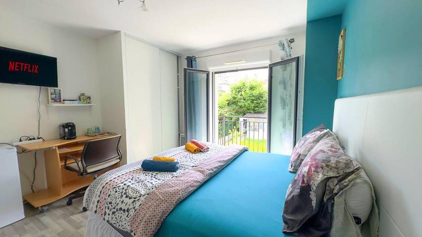 Gîte pour 2 personnes, avec jardin et balcon à Antony - 4