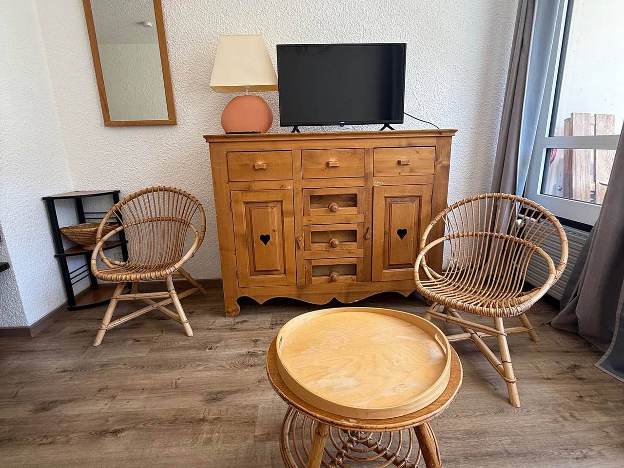 Apartamento entero, Apartamento de 2 piezas a pie de pistas, balcón y guardaesquís in Prapoutel, Les Adrets
