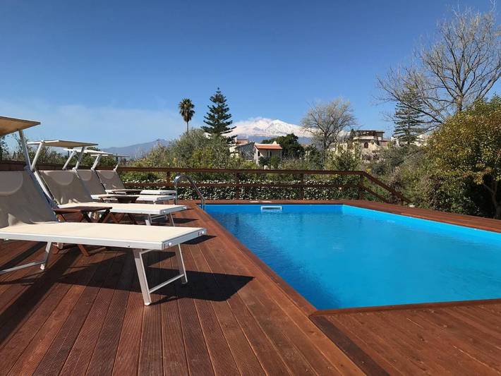 Appartamento vacanze per 6 persone, con giardino e panorama nonché piscina - 1