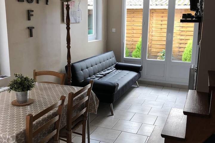 Gîte pour 3 personnes, avec terrasse à Yport