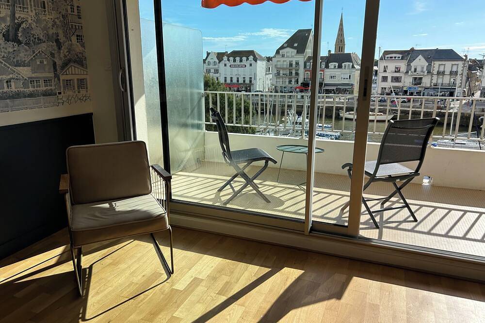 Appartement entier, Apt neuf vue Port - 200m Plage Benoit in La Baule-Escoublac, Côte d'Amour