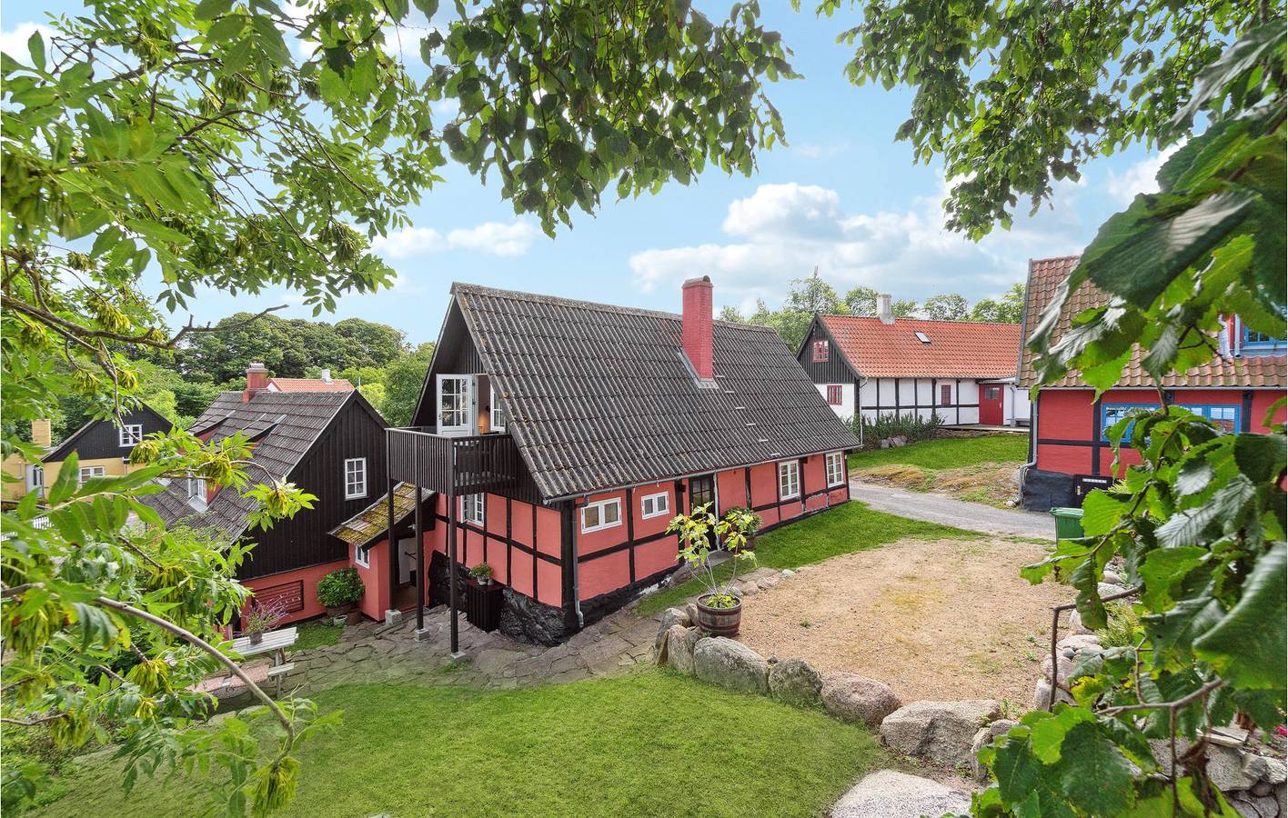 Maison de vacances pour 4 personnes avec terrasse in Listed, Svaneke