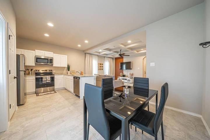 Casa de férias para 8 pessoas, com jardim e vista em San Antonio