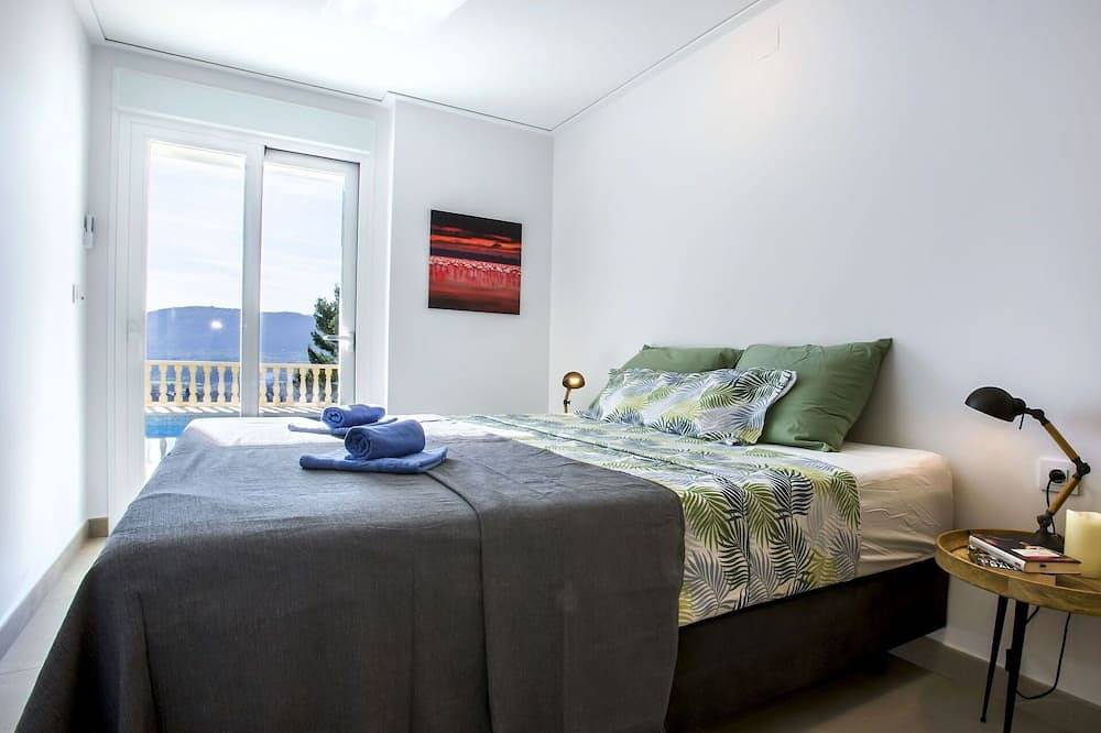 Precioso apartamento en villa con A/C, piscina privada, Wifi, Tv, patio, vista panorámica in Alcalalí, Costa Blanca