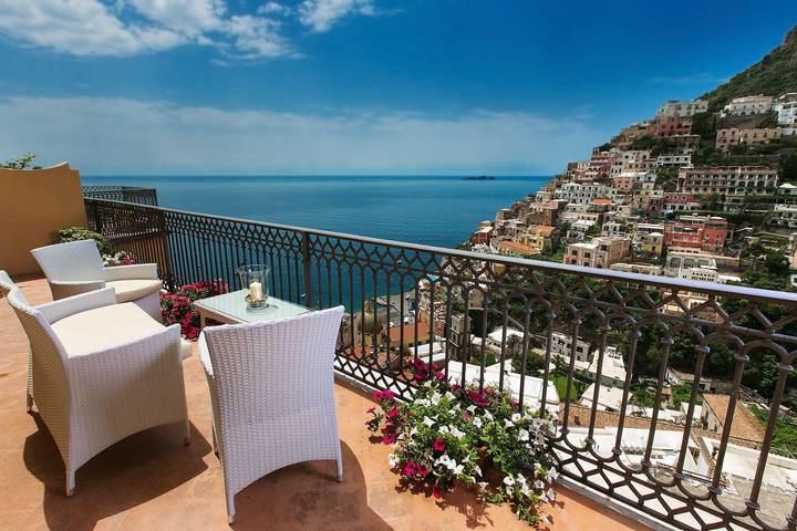 Vacation rental for 6 people, with terrace in Positano